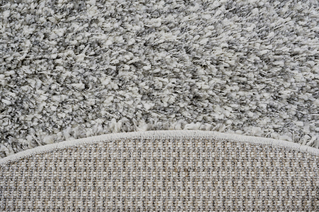 Twilight Shaggy -  039-0001 6699  - White Silver-  Rugs and Runners- CIRCLES/SQUARES AVAILABLE- MC (Copy)