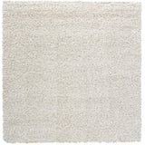 Twilight Shaggy -  039-0001 6926 - White-  Rugs and Runners- CIRCLES/SQUARES AVAILABLE- MC
