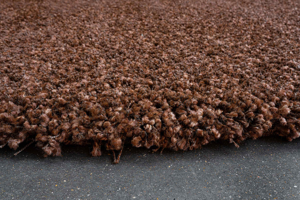 Twilight Shaggy -  039-0001 8822 - Rusty Brown-  Rugs and Runners- CIRCLES/SQUARES AVAILABLE- MC