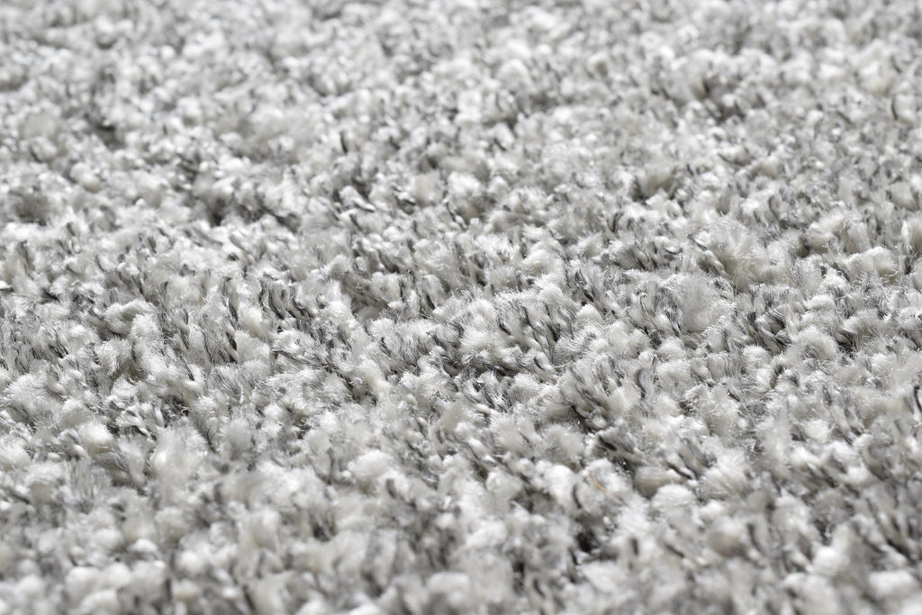 Twilight Shaggy -  039-0001 9999  - Silver-  Rugs and Runners- CIRCLES/SQUARES AVAILABLE- MC