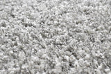 Twilight Shaggy -  039-0001 9999  - Silver-  Rugs and Runners- CIRCLES/SQUARES AVAILABLE- MC