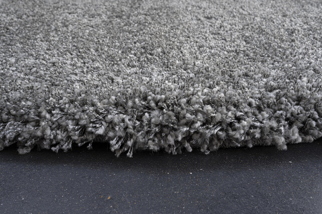 Twilight Shaggy -  039-0001 9999  - Silver-  Rugs and Runners- CIRCLES/SQUARES AVAILABLE- MC