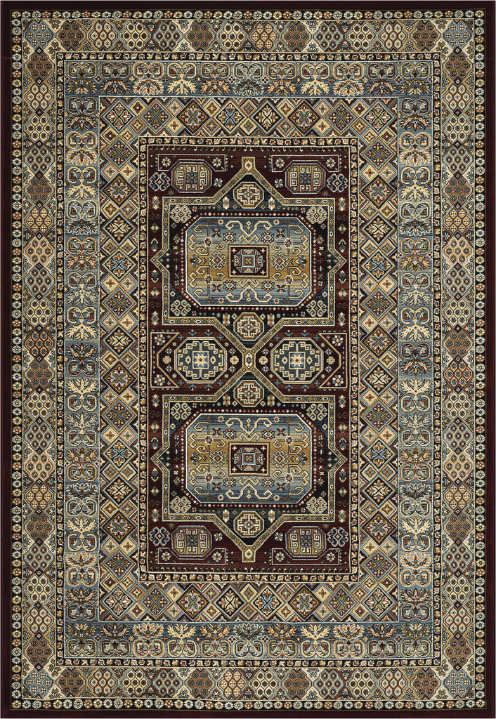 Da Vinci Rugs & Runners - 057 - 0147 1454 - Red- MC