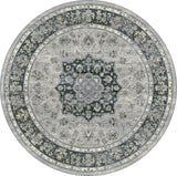 Da Vinci Rugs/Runners/Circles - 057 - 0559 9686 - Blue/Grey - MC