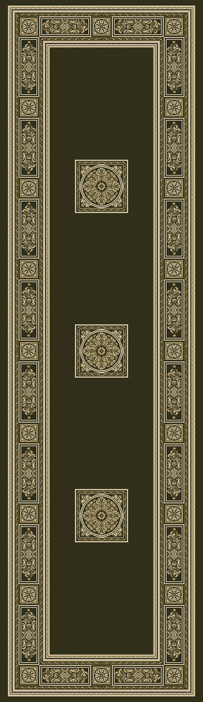 Da Vinci Rugs/Runners/Circles - 057 - 0801 3233- Gold/Black