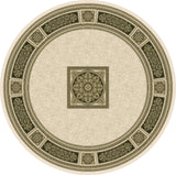 Da Vinci Rugs/Runners/Circles - 057 - 0801 6223- Gold/Cream