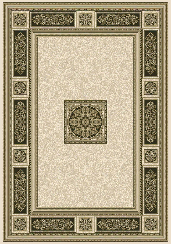 Da Vinci Rugs/Runners/Circles - 057 - 0801 6223- Gold/Cream