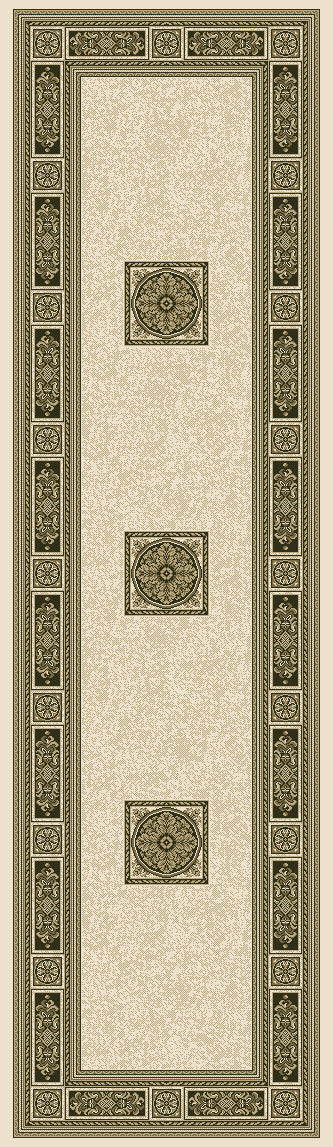 Da Vinci Rugs/Runners/Circles - 057 - 0801 6223- Gold/Cream