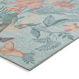 Amya - Tropical birds - Green- Catherine Lansfield - Think Rugs