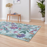 Amya - Tropical Birds - Purple -  Catherine Lansfield - Think Rugs