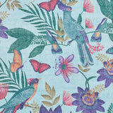 Amya - Tropical Birds - Purple -  Catherine Lansfield - Think Rugs