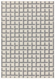 Antibes - Indoor / Outdoor - AN03 - White / Grey Grid- Asiatic London