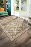 Atlas Weave - Diamond - Coffee-  Pheonox Rugs