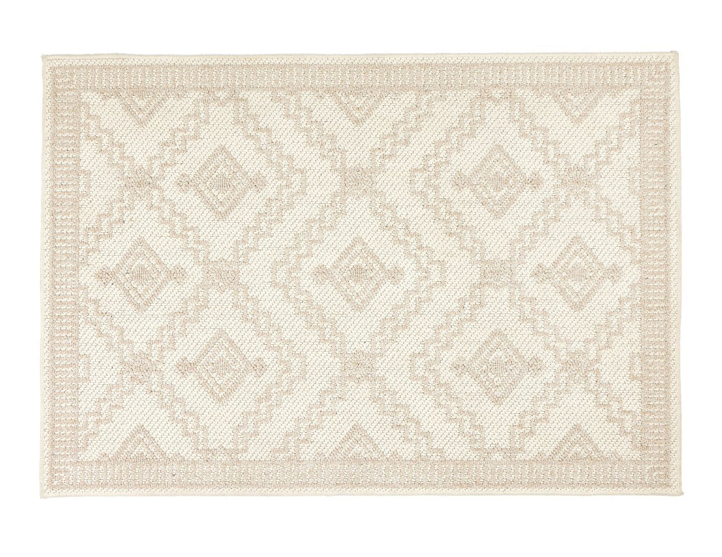 Atlas Weave - Diamond -  Cream-  Pheonox Rugs