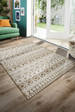 Atlas Weave - Graphic- Coffee-  Pheonox Rugs