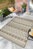 Atlas Weave - Graphic- Coffee-  Pheonox Rugs