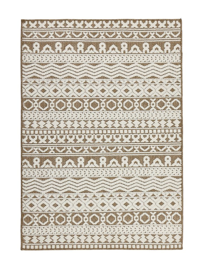 Atlas Weave - Graphic- Coffee-  Pheonox Rugs