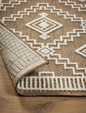 Atlas Weave - Diamond - Coffee-  Pheonox Rugs