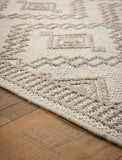 Atlas Weave - Diamond -  Cream-  Pheonox Rugs