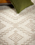 Atlas Weave - Diamond -  Cream-  Pheonox Rugs
