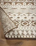 Atlas Weave - Graphic- Coffee-  Pheonox Rugs