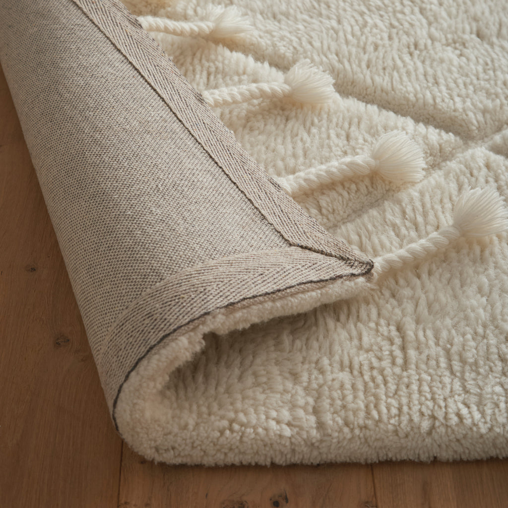 Berber - Diamond - Ivory - Origins-  Pheonox Rugs