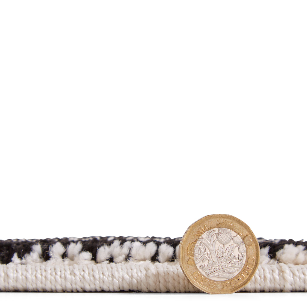 Blocks - Black -  Catherine Lansfield - Think Rugs