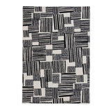 Blocks - Black -  Catherine Lansfield - Think Rugs