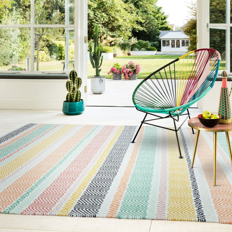 Boardwalk - Indoor / Outdoor - Pastel Multi- Asiatic London