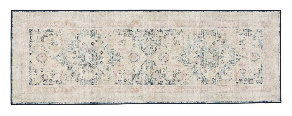 Classical Blue- Elegant Affair - Washable - Hug Rug - Pheonox Rugs