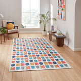 Connect Geo - Multi  -  Catherine Lansfield - Think Rugs