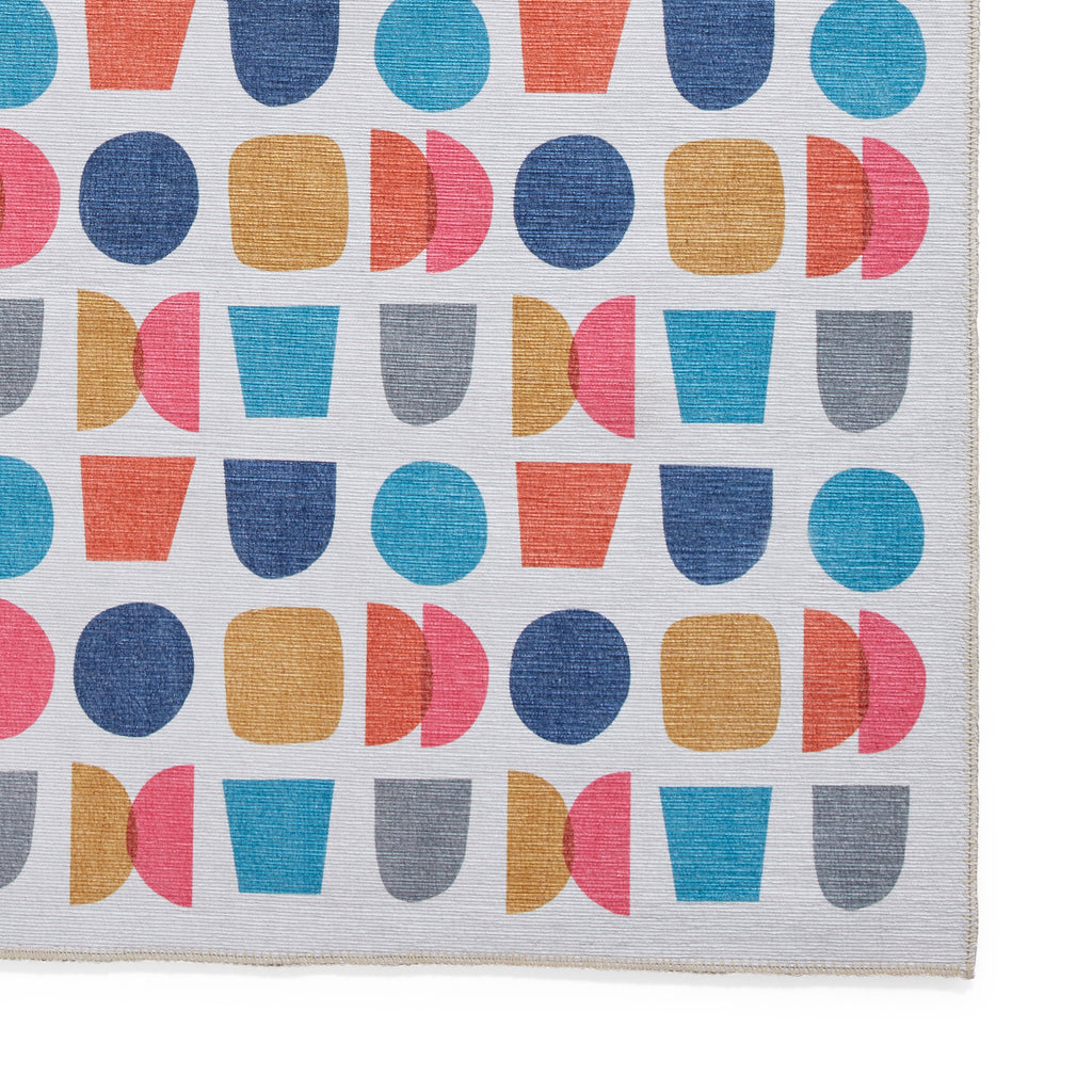 Connect Geo - Multi  -  Catherine Lansfield - Think Rugs