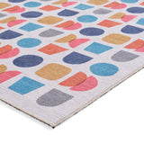 Connect Geo - Multi  -  Catherine Lansfield - Think Rugs