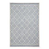 Coral Modern Geometric Blue H1058