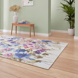 Countryside Floral - Purple -  Catherine Lansfield - Think Rugs