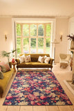 Dark Florals - Signature Collection - Washable - Hug Rug - Rugs