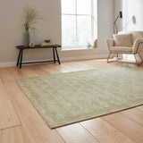 Art Deco Pearl - Green-  Catherine Lansfield - Think Rugs