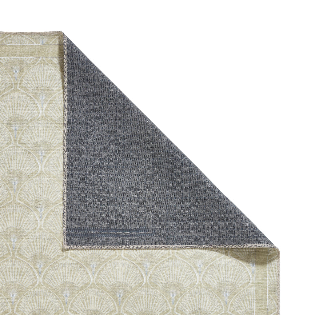 Art Deco Pearl - Green-  Catherine Lansfield - Think Rugs