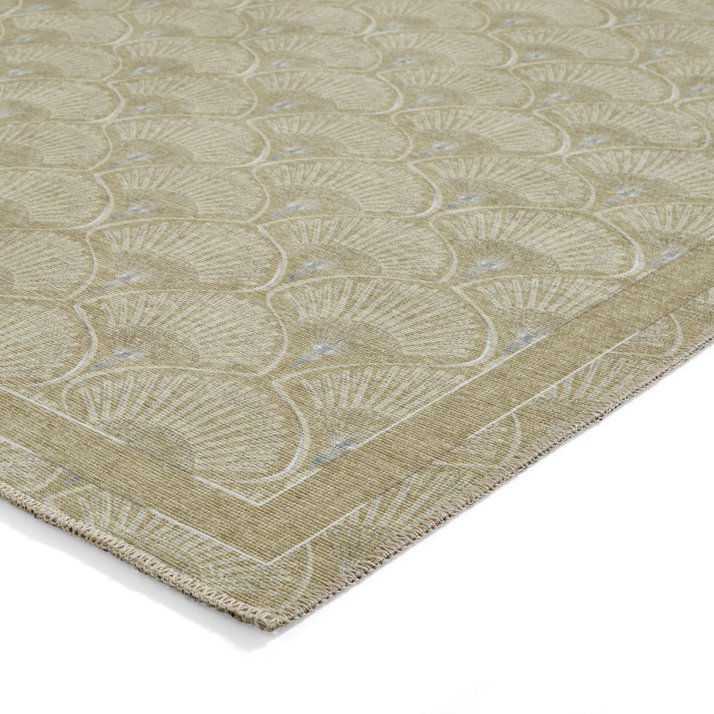 Art Deco Pearl - Green-  Catherine Lansfield - Think Rugs