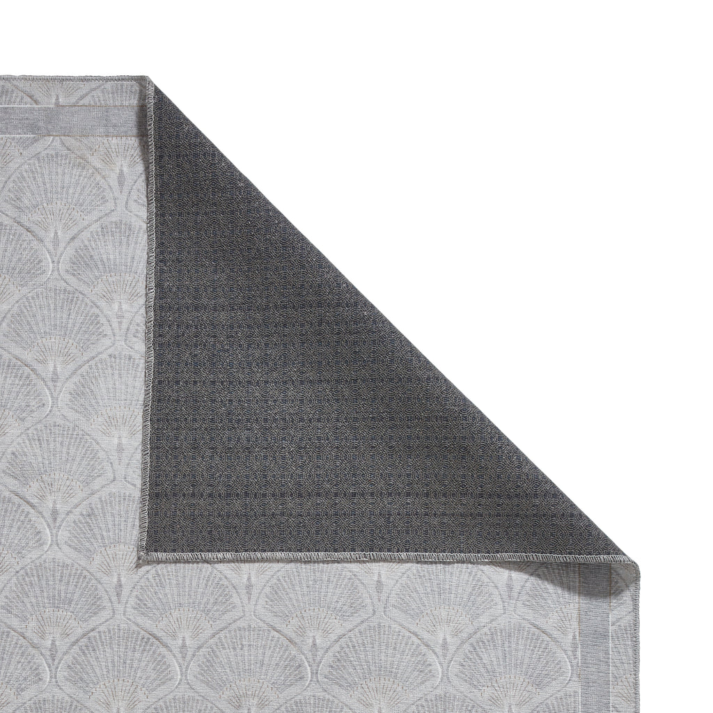 Art Deco Pearl - Silver -  Catherine Lansfield - Think Rugs