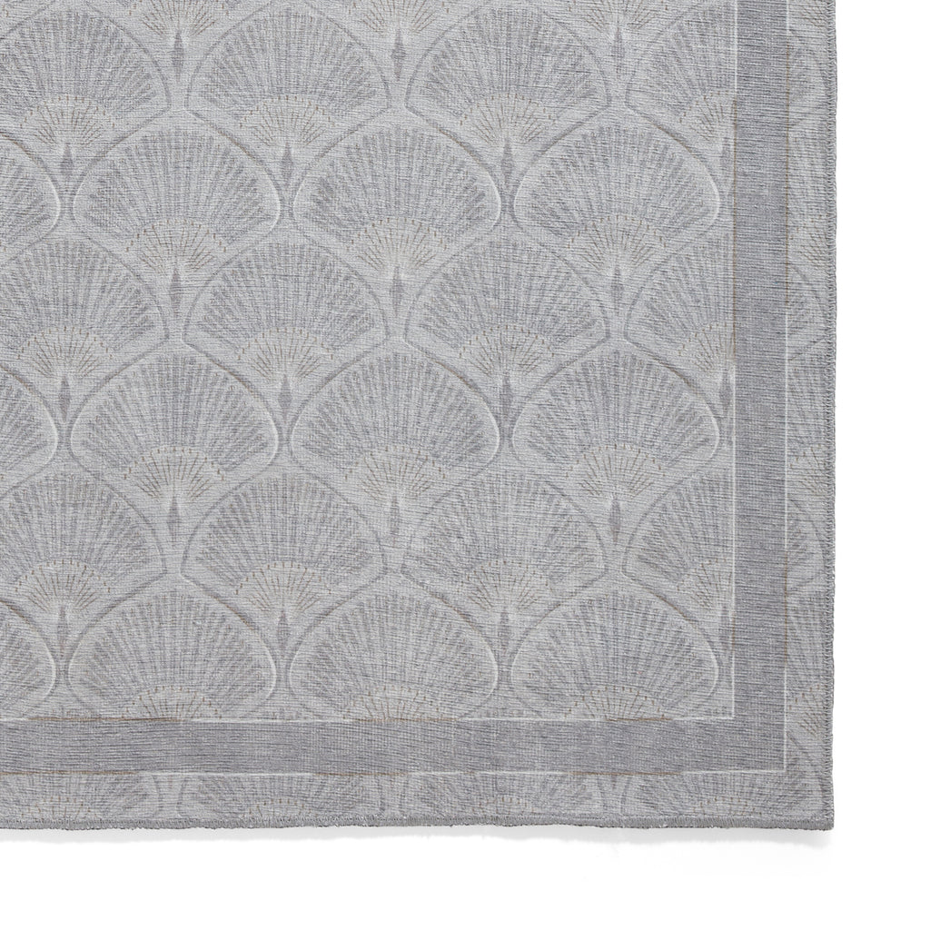 Art Deco Pearl - Silver -  Catherine Lansfield - Think Rugs