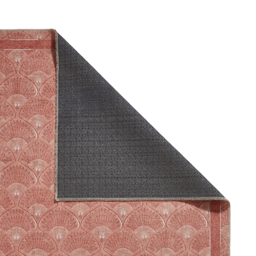 Art Deco Pearl - Terracotta-  Catherine Lansfield - Think Rugs