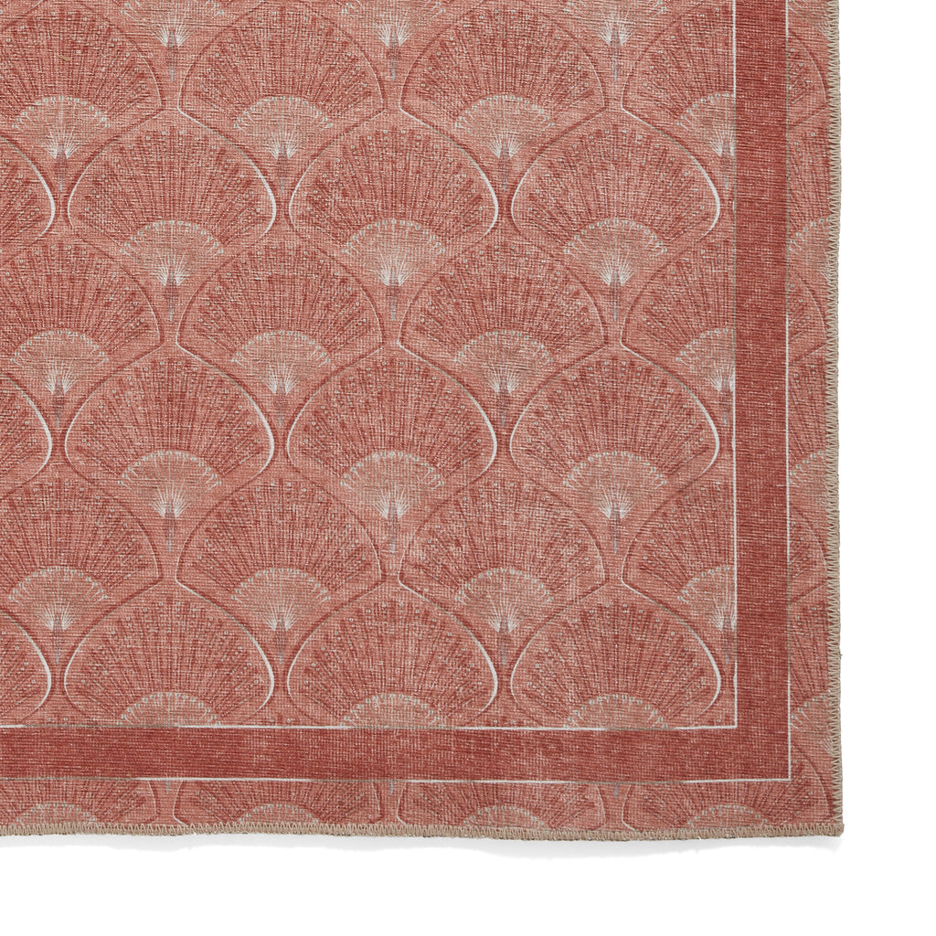 Art Deco Pearl - Terracotta-  Catherine Lansfield - Think Rugs