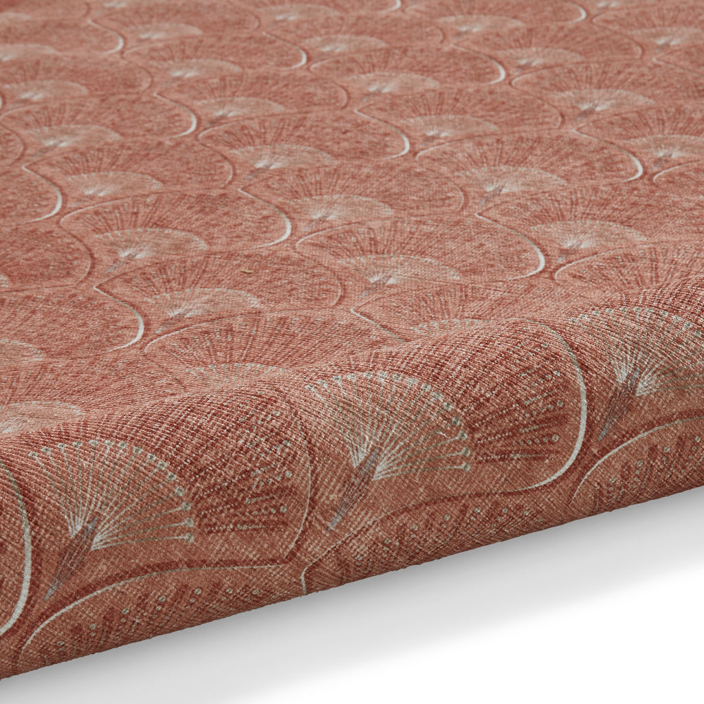 Art Deco Pearl - Terracotta-  Catherine Lansfield - Think Rugs