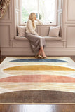 Oval Eclipse -  Modern Contemporary- Washable - Hug Rug - Pheonox Rugs