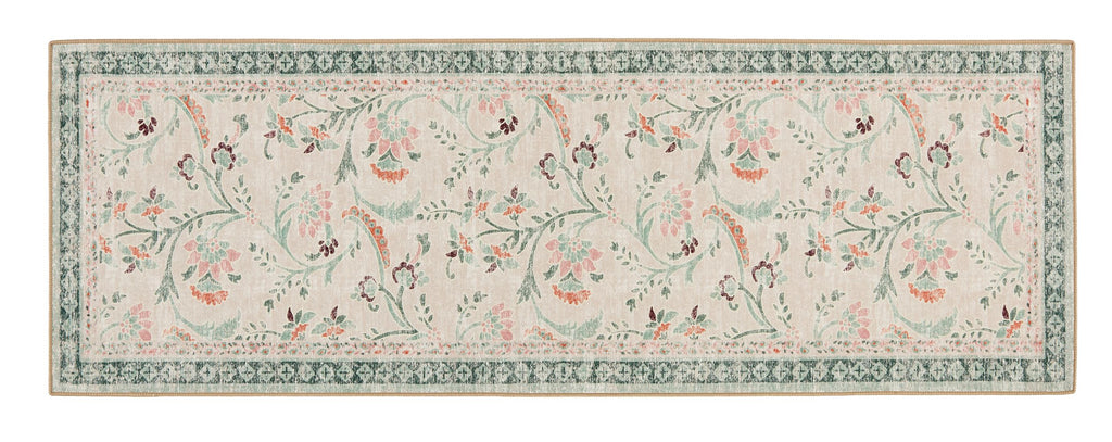 English Floral - British Botanicals - Washable - Hug Rug - Pheonox Rugs