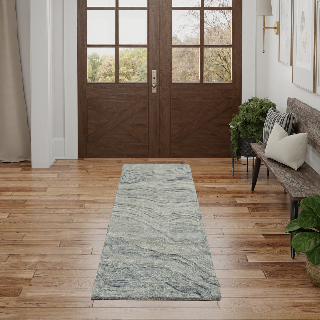 Graceful -  GRU01 -  Blue - Nourison