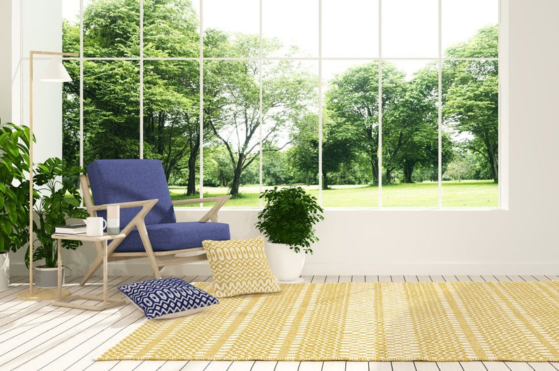 Halsey- Indoor / Outdoor - Mustard - Asiatic London