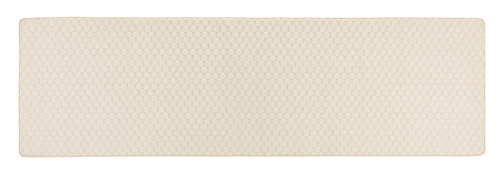 My Sculptured Collection - Textured - Honeycomb- Ivory -  Washable-  Phoenox Rug
