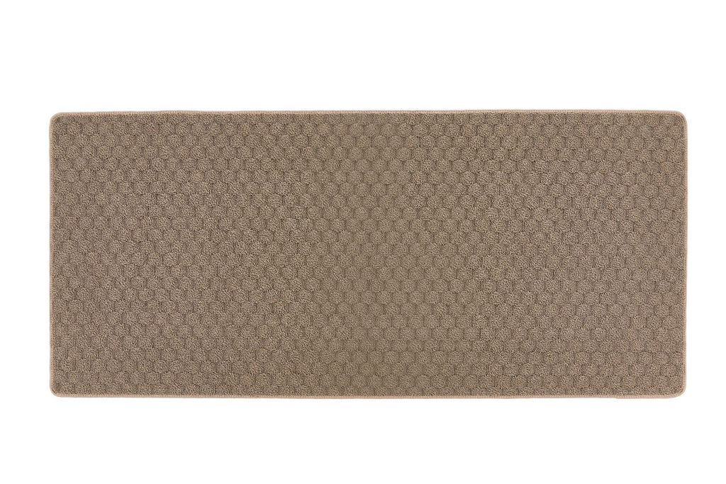 My Sculptured Collection - Textured - Honeycomb- Mink -  Washable-  Phoenox Rugs